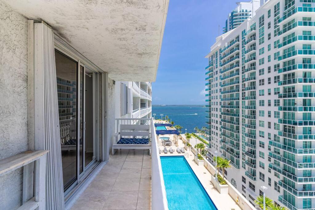 Апартаменты Modern 2/2 With Beautiful Ocean And Brickell Views Майами Экстерьер фото