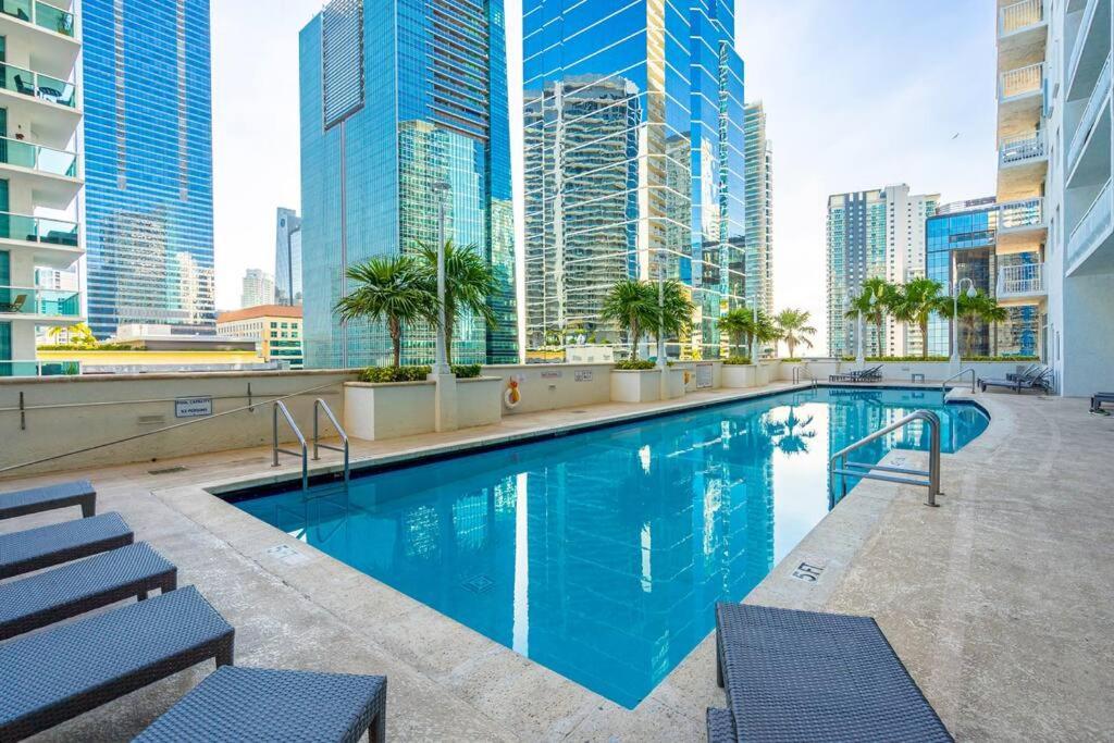 Апартаменты Modern 2/2 With Beautiful Ocean And Brickell Views Майами Экстерьер фото